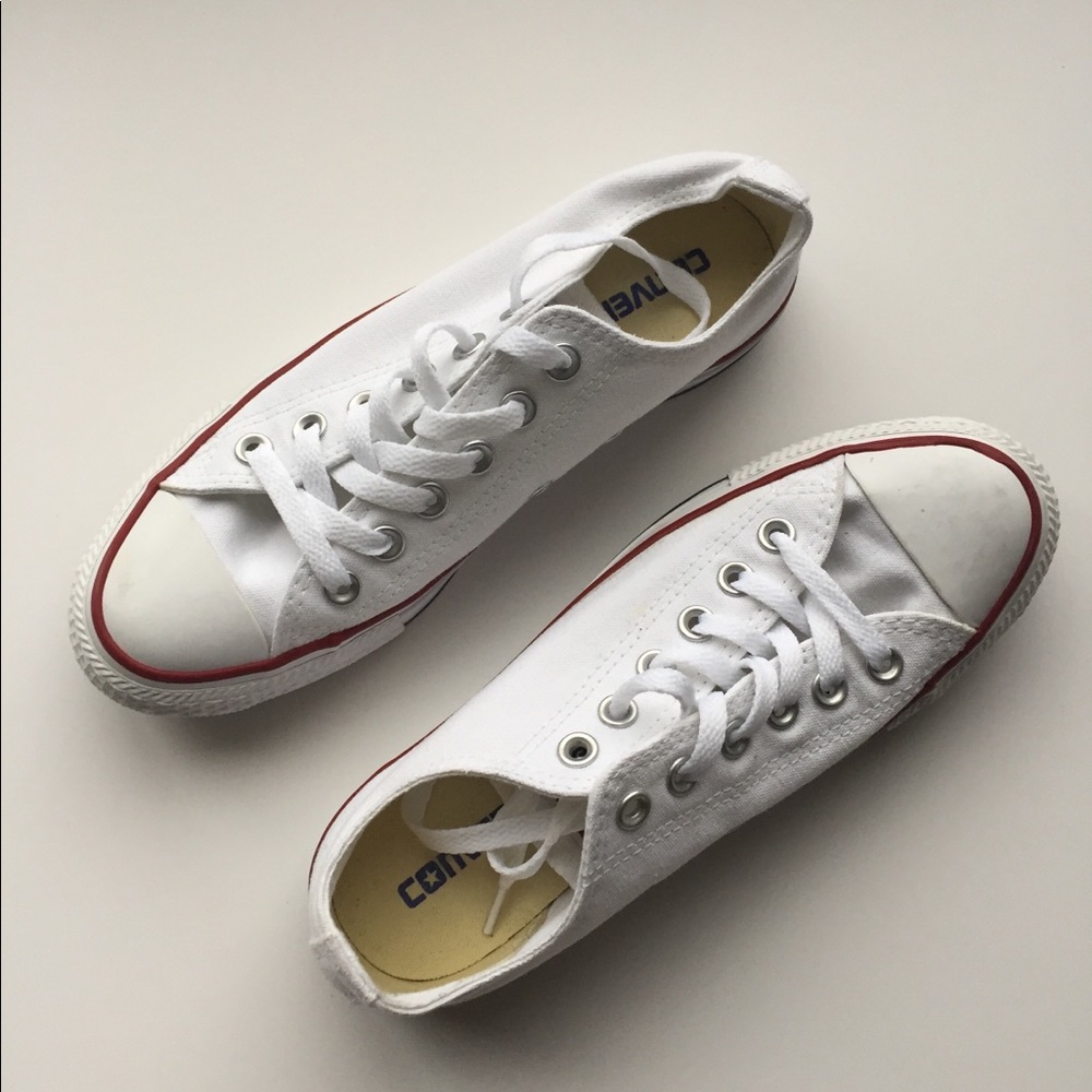 Brand New White Converse